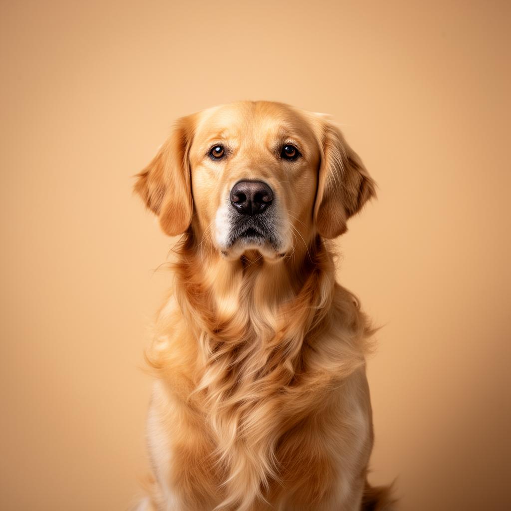 Golden retriever portré